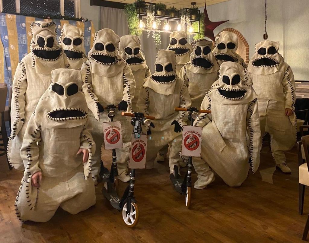 Carnaval groep met step, Kleding | Dames, Ophalen, Zo goed als nieuw, Carnaval, Kleding