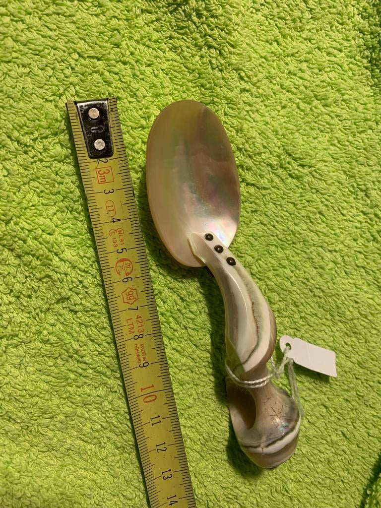 Schelp Lepel met uniek design, Ophalen of Verzenden