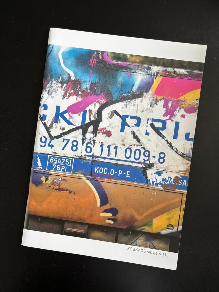 ZGB Kaos 9 graffiti magazine, Verzenden, Zo goed als nieuw, Muziek, Film of Tv