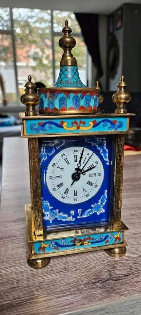 Chinese mantelklok, Antiek en Kunst, Antiek | Klokken, Ophalen