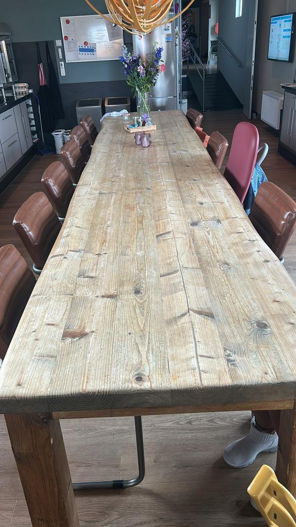 Mooi tafel, Ophalen, Gebruikt, 200 cm of meer, 50 tot 100 cm