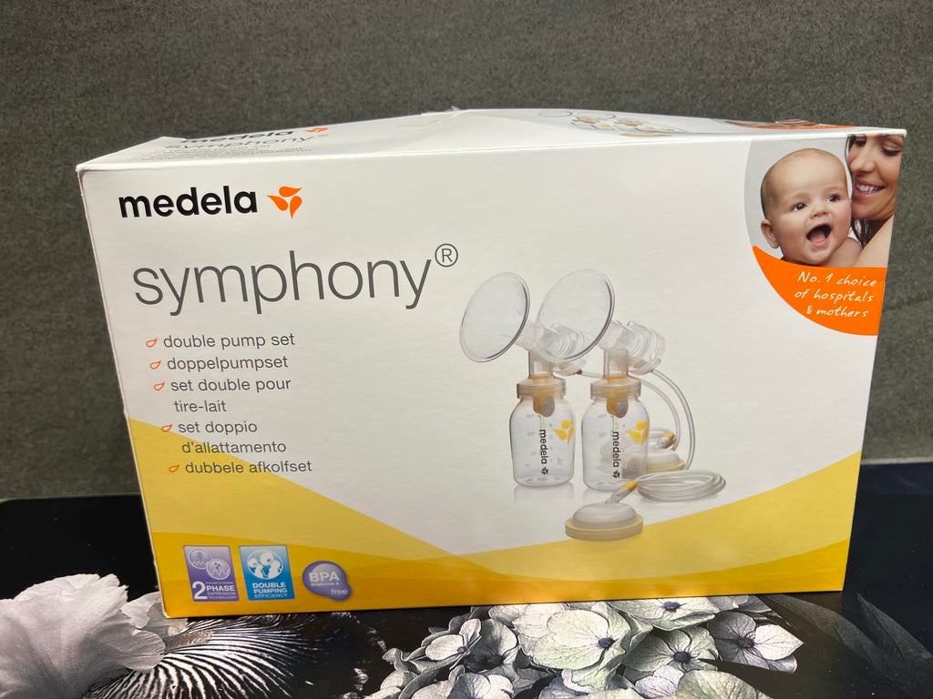 Medela borstkolf zet, Ophalen of Verzenden, Borstkolf