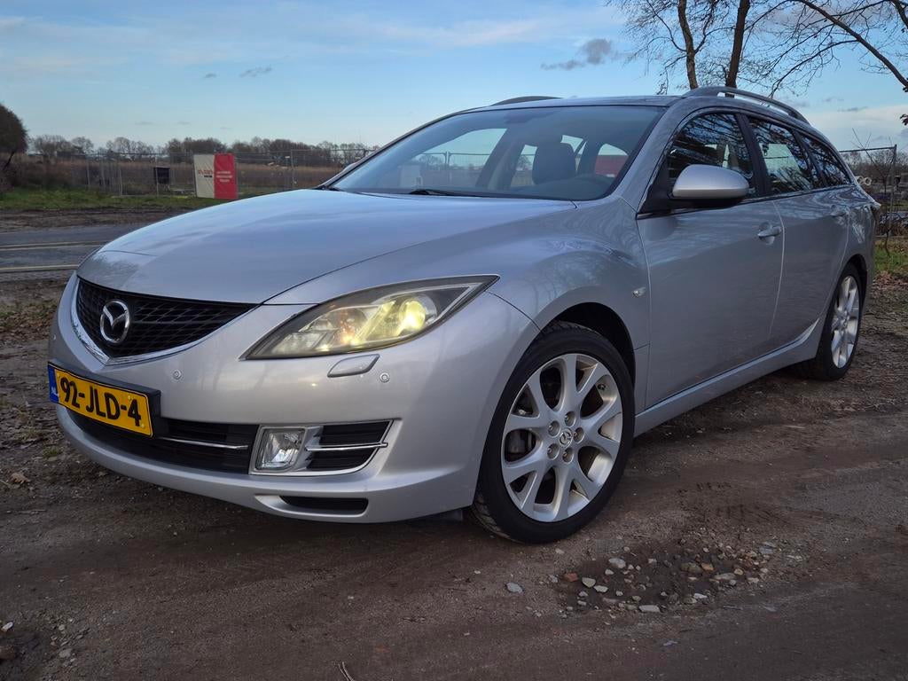 Mazda 6 Sportbreak 2.5 S-VT Executive, Auto's, Zwart, 4 cilinders, Handgeschakeld, Particulier