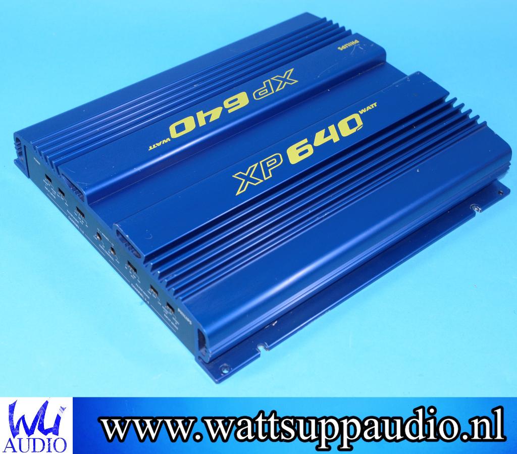 Philips XP640 4 kanaals versterker, Gebruikt, ., Ophalen of Verzenden, .