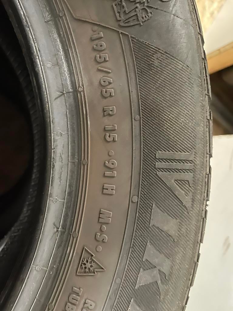 Gebruikte All Season banden 195-65-15 in sets van 2 of 4, Ophalen, Autobedrijf Bovak, Gebruikt, 15 inch