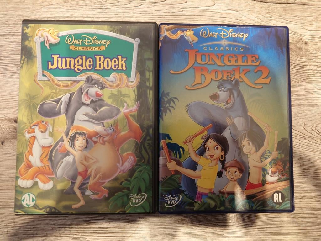 Jungle Boek 1,2 dvds, Ophalen of Verzenden