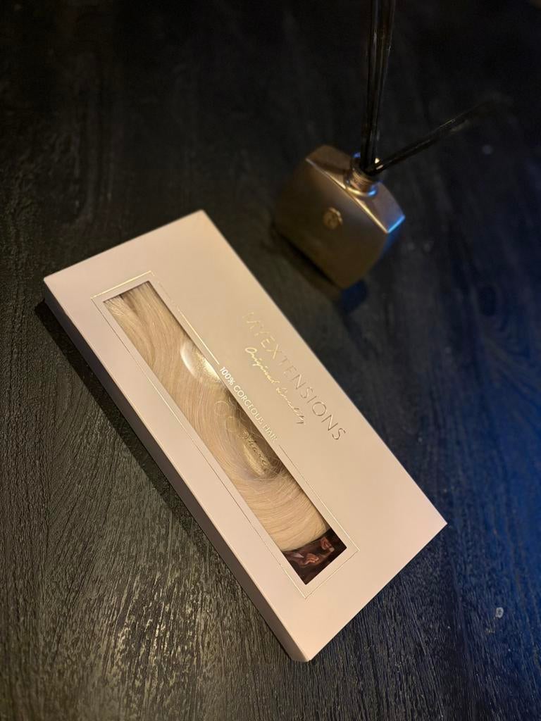 Invisible weft 50 cm NIEUW echt haar, Ophalen of Verzenden, Zo goed als nieuw