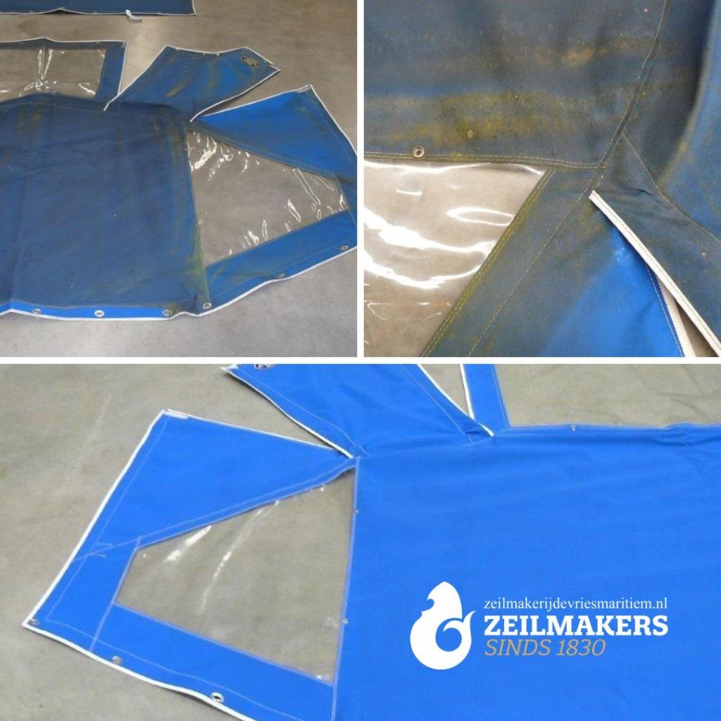 Wassen, Reparatie, Onderhoud van zeilen, canvas, buiskappen, Garantie, Overige