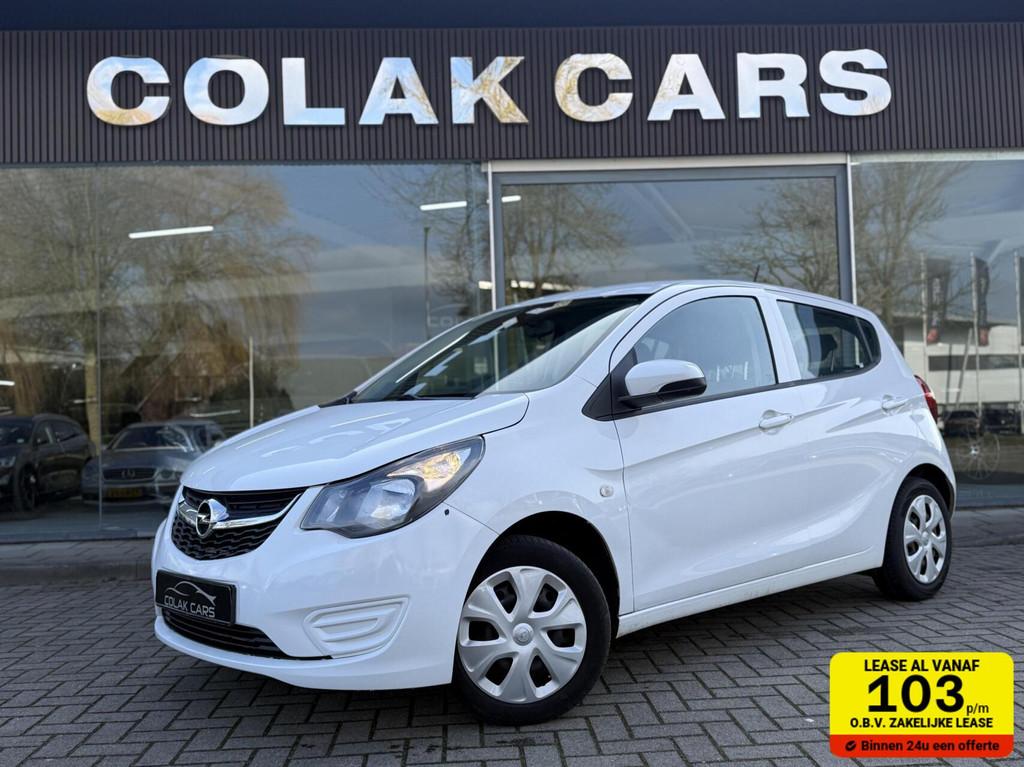 Opel KARL 1.0 ecoFLEX 120 jaar Edition-NAP-Garantie, 839 kg, Gebruikt, Euro 6, Wit