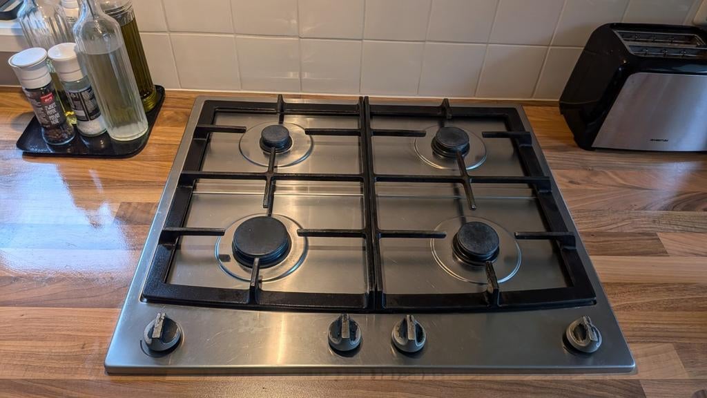 Pelgrim gasfornuis, Ophalen, Gebruikt, 4 kookzones, Gas