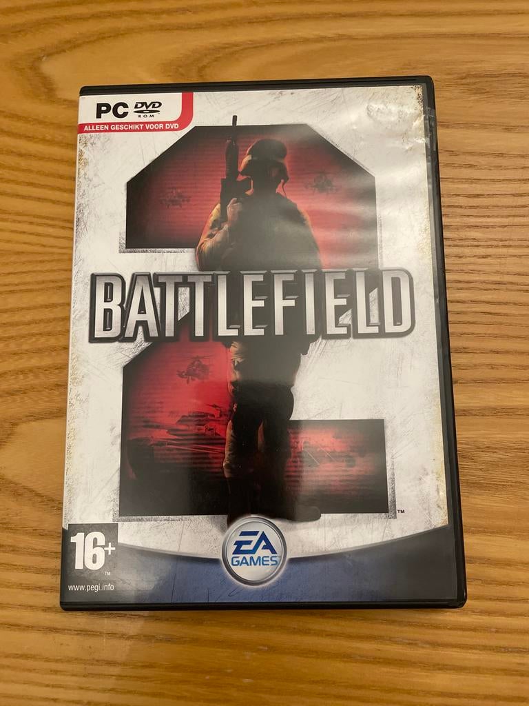Battlefield 2 PC DVD-ROM, Spelcomputers en Games, Ophalen of Verzenden, Gebruikt, Shooter, Vanaf 16 jaar