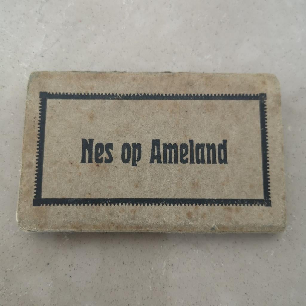 Nes op Ameland Leporello mapje 8x5 cm, Verzenden, Friesland