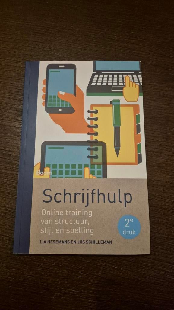 Schrijfhulp - Jos Schilleman  en Lia Hesemans 2e druk, Ophalen of Verzenden, Zo goed als nieuw, Jos Schilleman; Lia Hesemans