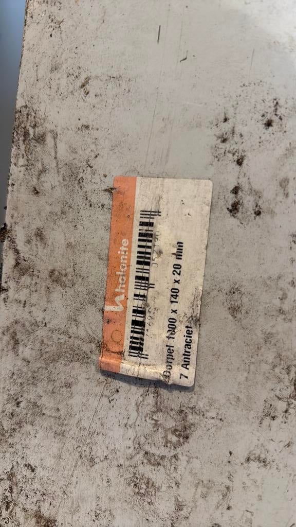 Halonite dorpels antraciet - 3 stuks, Ophalen, Hardsteen, Overige typen, Zo goed als nieuw