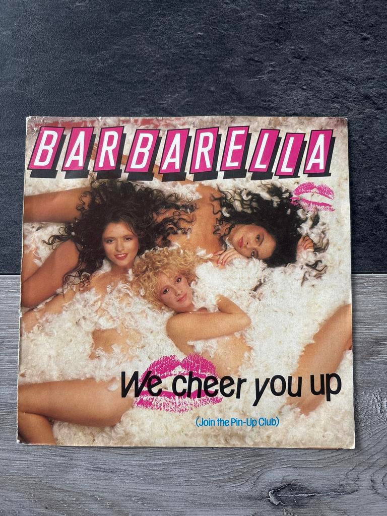 Barbarella - We Cheer You Up (Join the Pin-Up Club) Single, Gebruikt, 7 inch, Single, Ophalen of Verzenden