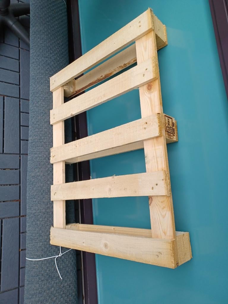 Houten Pallet -  nieuw, Ophalen, 25 tot 50 mm, Zo goed als nieuw, Pallet