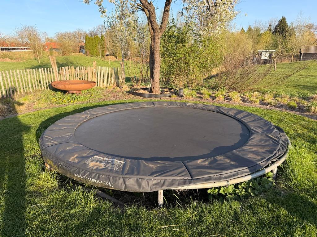 Ingraaf trampoline 330 cm, Kinderen en Baby's, Speelgoed | Buiten | Trampolines, Ophalen, Gebruikt