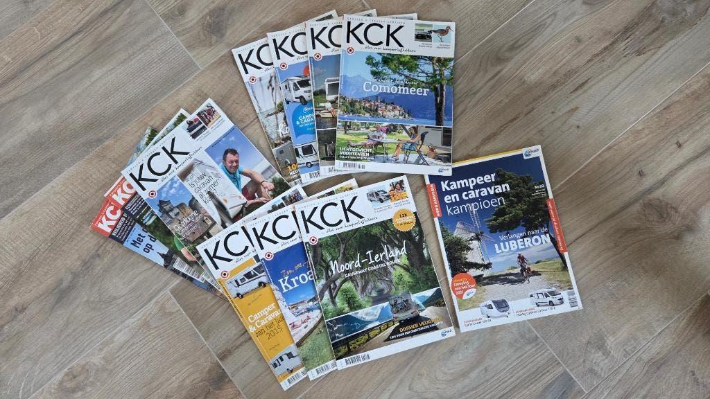 50 tijdschriften KCK Kampeer & Caravan Kampioen, Ophalen of Verzenden, Zo goed als nieuw, Sport en Vrije tijd