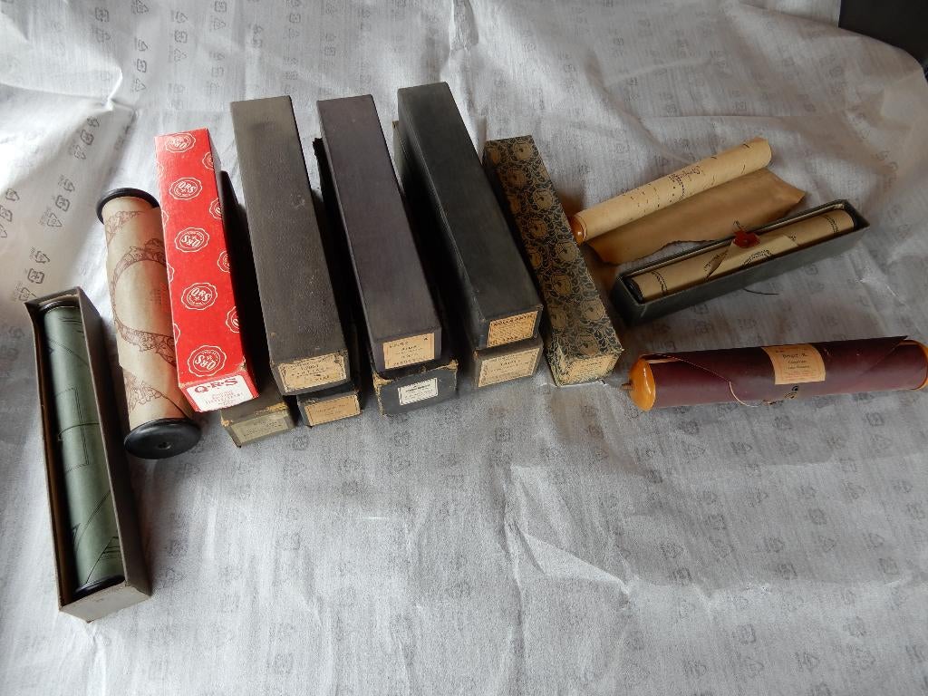 pianola rollen, Ophalen of Verzenden, Gebruikt, Overige kleuren, Overige typen