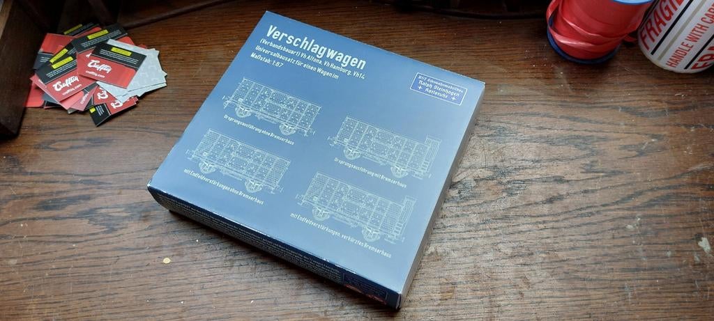 NS veewagen kit - Ralpf Steinhagen Eisenbahnmodelbau, Hobby en Vrije tijd, Modeltreinen | H0, Overige merken, Gelijkstroom, Wagon