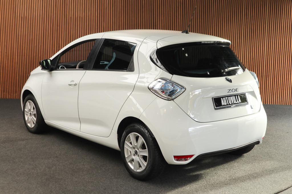 Renault ZOE Q210 Life Quickcharge 22 kWh Navi Keyless Entry, Stof, Gebruikt, Zwart, Wit