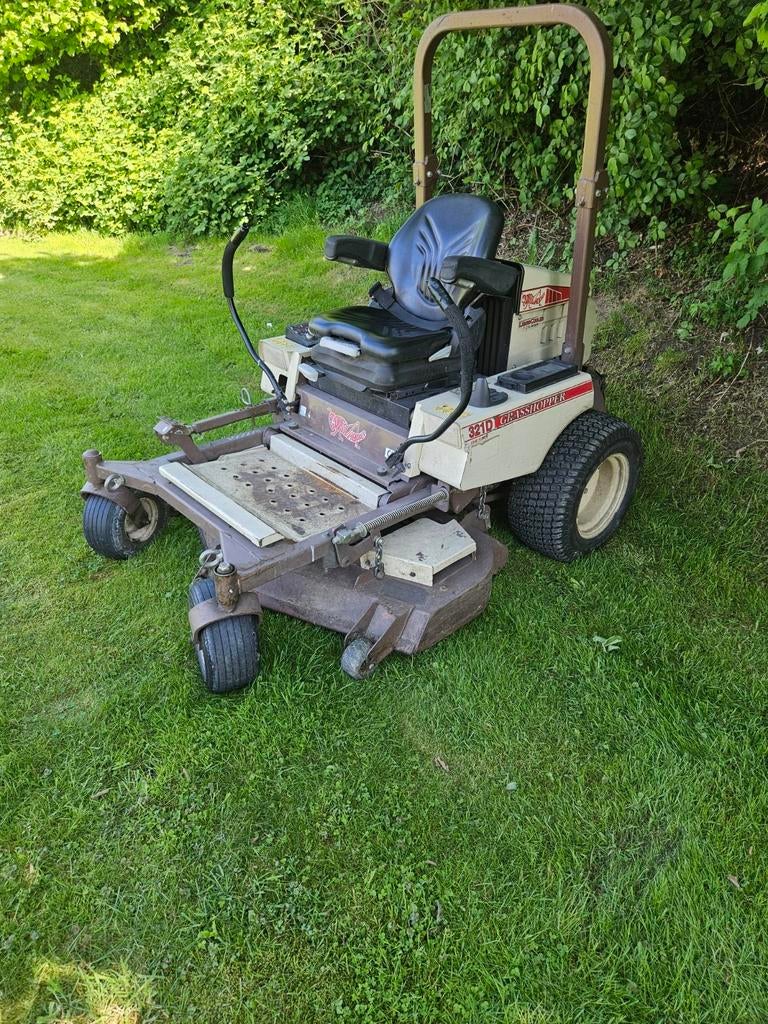 Grasshopper 321d zero turn diesel Kubota zitmaaier mulch, Tuin en Terras, Zitmaaiers, Ophalen of Verzenden, Mulchfunctie, 120 cm of meer