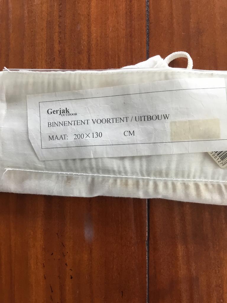 Binnentent, Ophalen, Gebruikt