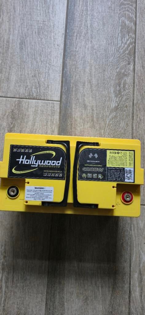 Zgan audio accu Hollywood din80 AGM, Ophalen, Nieuw