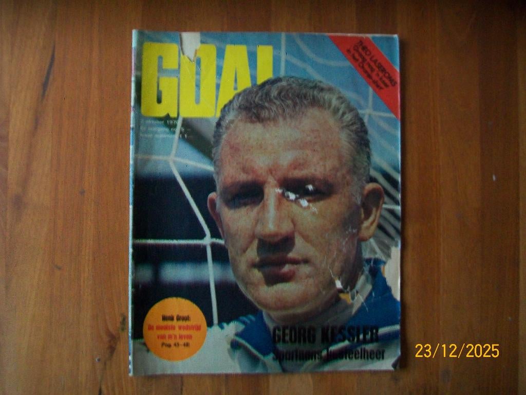 Goal nummer 5 - 1970 ( posters Sparta, RKSV Heer), Verzenden, Gebruikt, Sparta, Boek of Tijdschrift