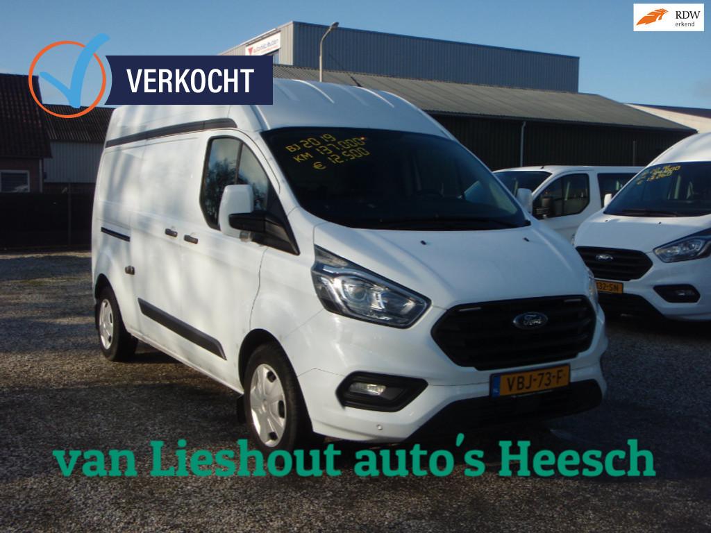 Ford Transit Custom 320 L2H2 Trend nette auto 137902 km 2019, Auto's, 4 cilinders, Wit, Origineel Nederlands, Bedrijf
