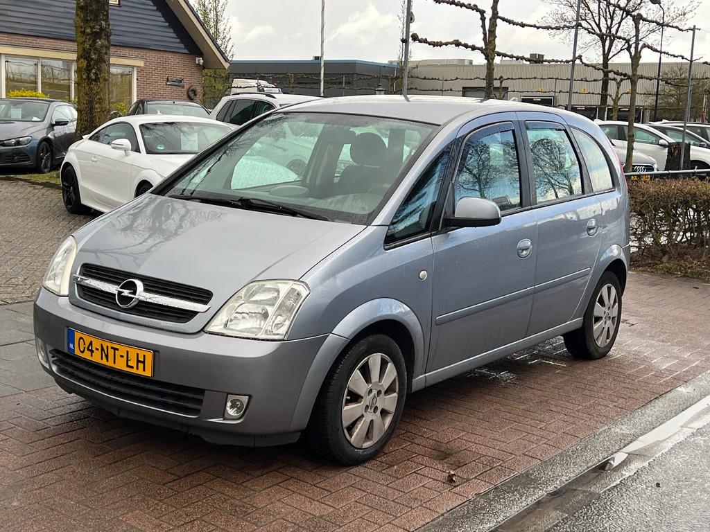 Opel Meriva 1.6 *Airco|Trekhaak| APK 02-2027!, Auto's, Gebruikt, 4 cilinders, Startonderbreker, Origineel Nederlands