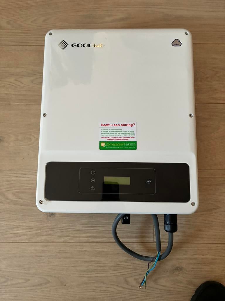 1 fase omvormer Goodwe 3900W, Ophalen of Verzenden, Gebruikt, Overige typen