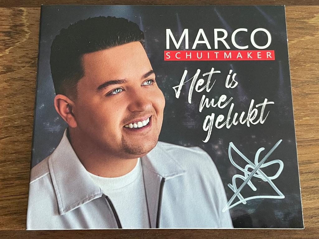 Cd Marco Schuitmaker Het Is Me Gelukt GESIGNEERD NIEUW, Ophalen of Verzenden, Nieuw in verpakking, Pop