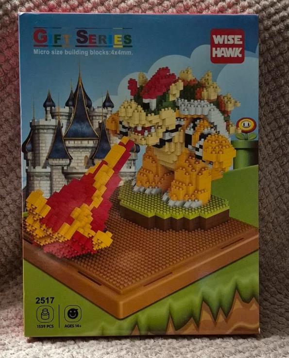 Bowser Nanobrick Bouwpakket - Nieuw in Doos, Ophalen of Verzenden, Nieuw, Overige merken