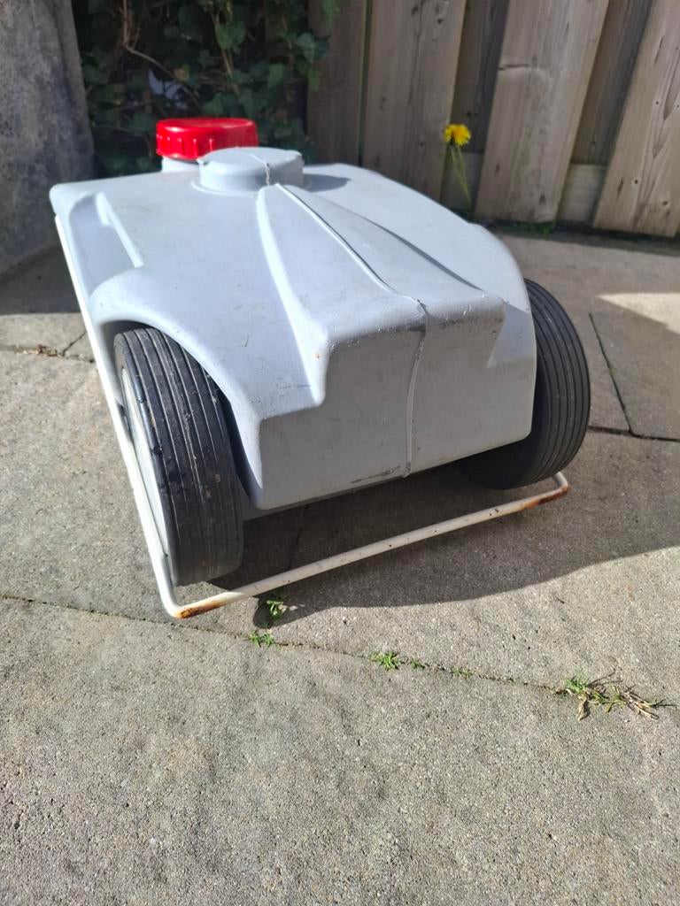 Vuilwatertank voor caravan/camper met wielen, Ophalen, Gebruikt