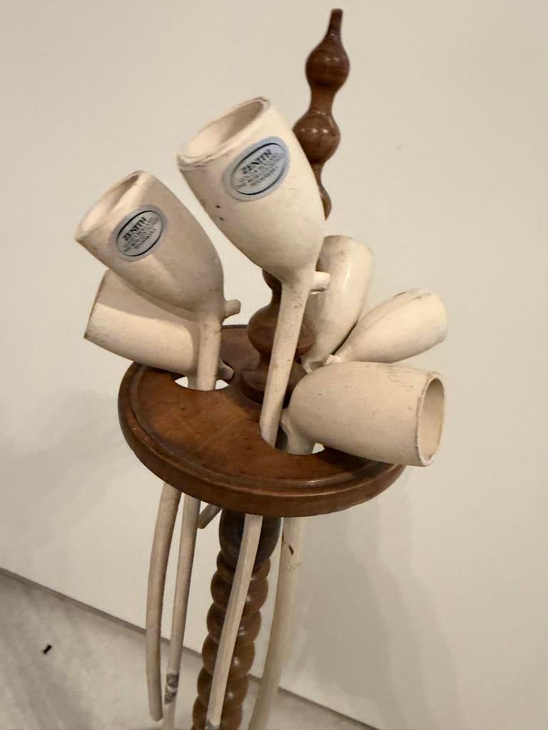 Zenith Gouda Holland Pijpenstandaard met 6 Pijpen, Ophalen of Verzenden, Gebruikt, (Water)pijp