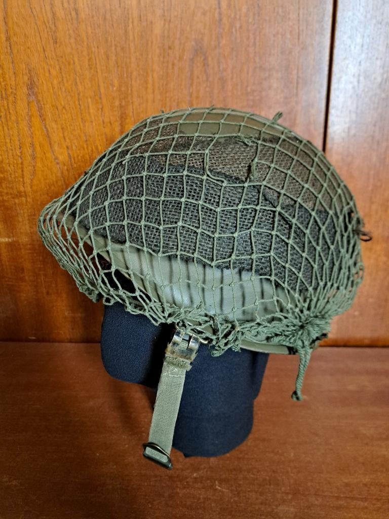 Defensie legerhelm dutch 1950's, Verzamelen, Ophalen of Verzenden, Landmacht, Nederland