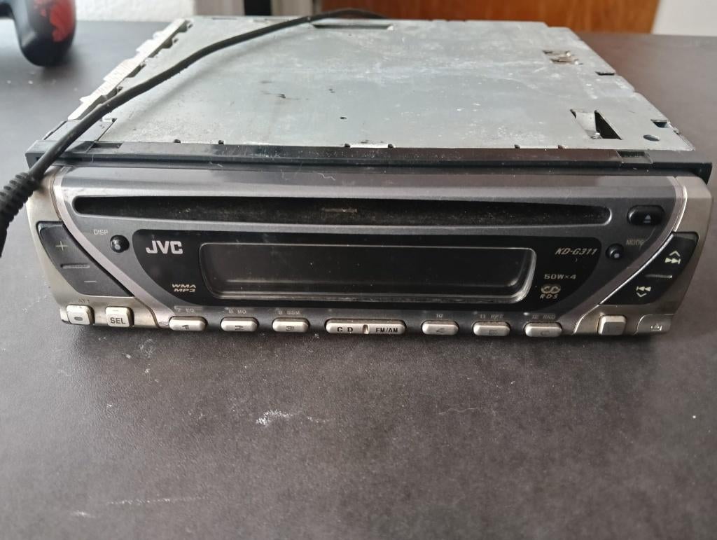 JVC KD-G311 autoradio met cd speler, Ophalen of Verzenden, Zo goed als nieuw