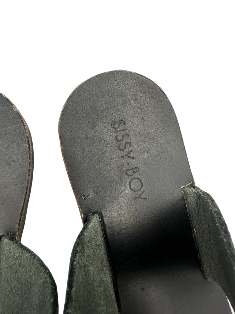 Sissy Boy sandalen 39, Zo goed als nieuw, Groen, Sandalen of Muiltjes, Ophalen of Verzenden