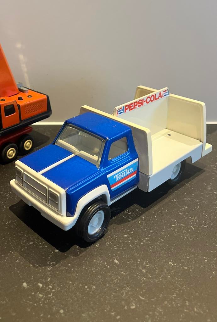 Tonka Pepsi Auto – Stoere Speelgoedklassiekers!, Overige merken, ., Ophalen of Verzenden, Zo goed als nieuw