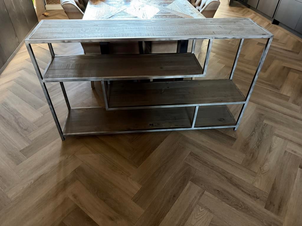 Riviera Maison Midtown Sidetable, 100 tot 150 cm, Ophalen of Verzenden, Zo goed als nieuw, Overige houtsoorten