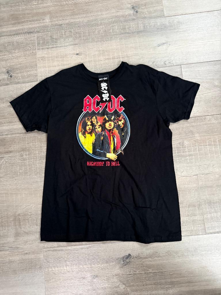 Heren t-shirt XXL AC/DC Highway to Hell nieuw, Ophalen of Verzenden, Nieuw, Overige maten, Zwart