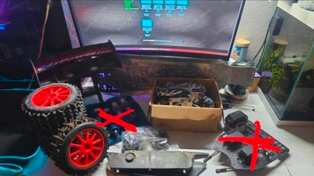 Hormann ht3 v1 v2 v3 onderdelen ( fg hpi losi mcd hpi ), Ophalen of Verzenden