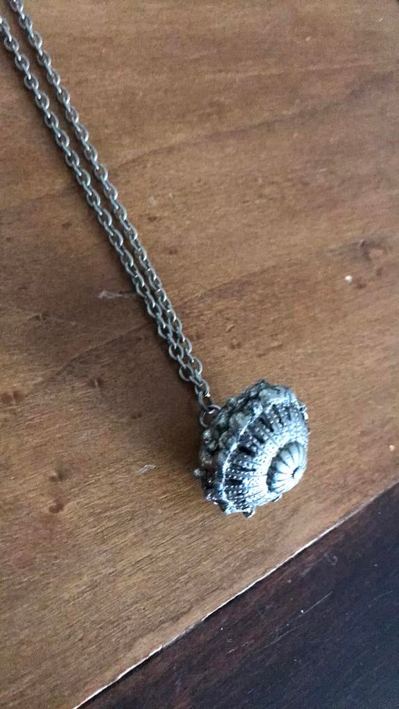 Berber zilver, ketting en twee hangers, Ophalen of Verzenden, Gebruikt, Zilver, Overige merken