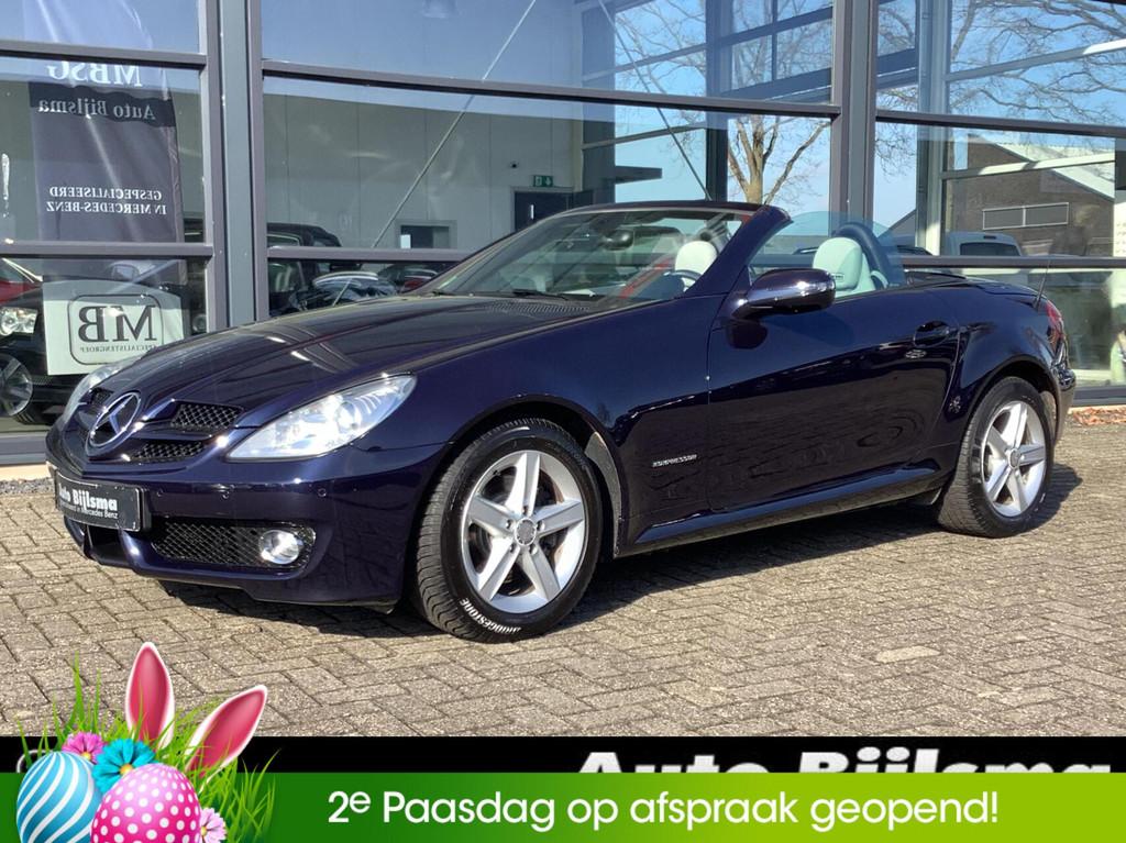 Mercedes SLK-klasse 200 K. Nekverwarming, navi, stoelverwarm, 13 km/l, Achterwielaandrijving, Gebruikt, 4 cilinders