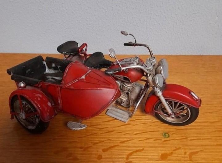 Blikken motor zijspan, Ophalen of Verzenden, Zo goed als nieuw, Auto's