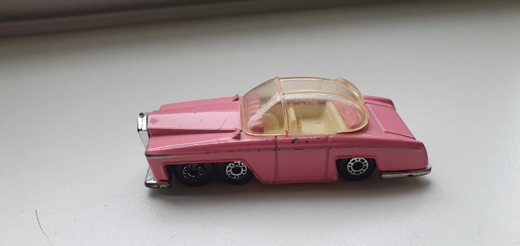 Thunderbird Lady Penelope FAB1 roze matchbox, Verzamelen, Ophalen of Verzenden