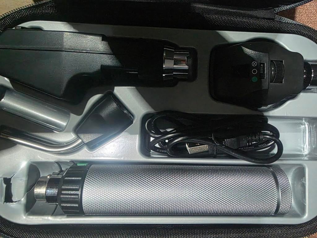 Prachtige Heine LED Beta 200 !Skiascoop in nieuwstaat, Ophalen of Verzenden, Zo goed als nieuw, Minder dan 400x