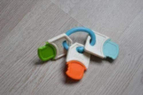 Babyspeelgoed sleutels, Kinderen en Baby's, Speelgoed | Babyspeelgoed, Verzenden, Zo goed als nieuw, Overige typen