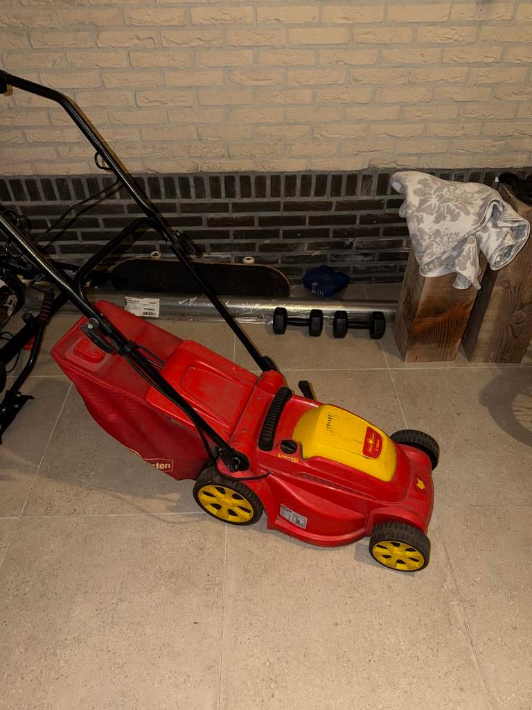 Grasmaaier Wolf Garden A340E, Ophalen, Cirkelmaaier, Gebruikt, Elektrische grasmaaier